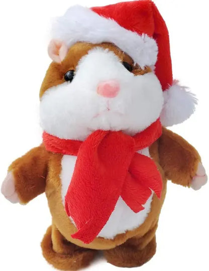 Cuy hamster hablador navideño