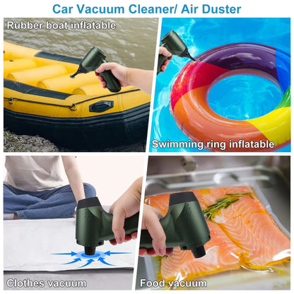 Car Vacuum Cleaner 3in1 Wireless Vacuum Cleaner Handheld Vacuum Pump For Home Portable Cordless Powerful Strong Suction