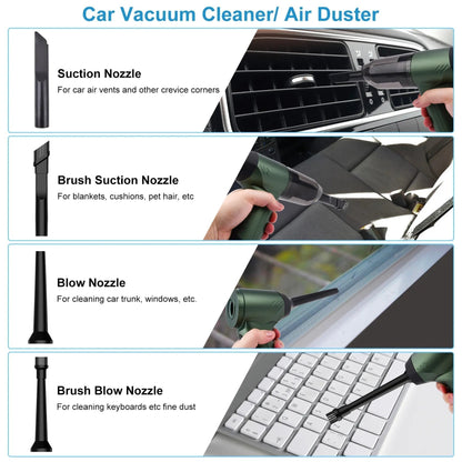 Car Vacuum Cleaner 3in1 Wireless Vacuum Cleaner Handheld Vacuum Pump For Home Portable Cordless Powerful Strong Suction