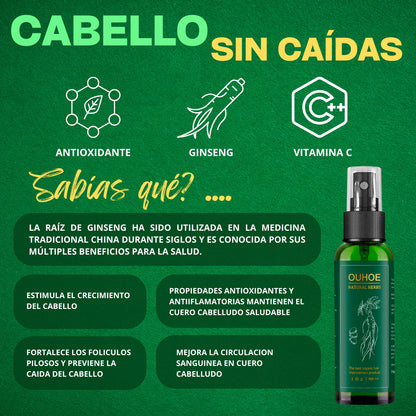 Spray Ouhoe ✔️ Crecimiento y Fortalecimiento Capilar 🌿✨